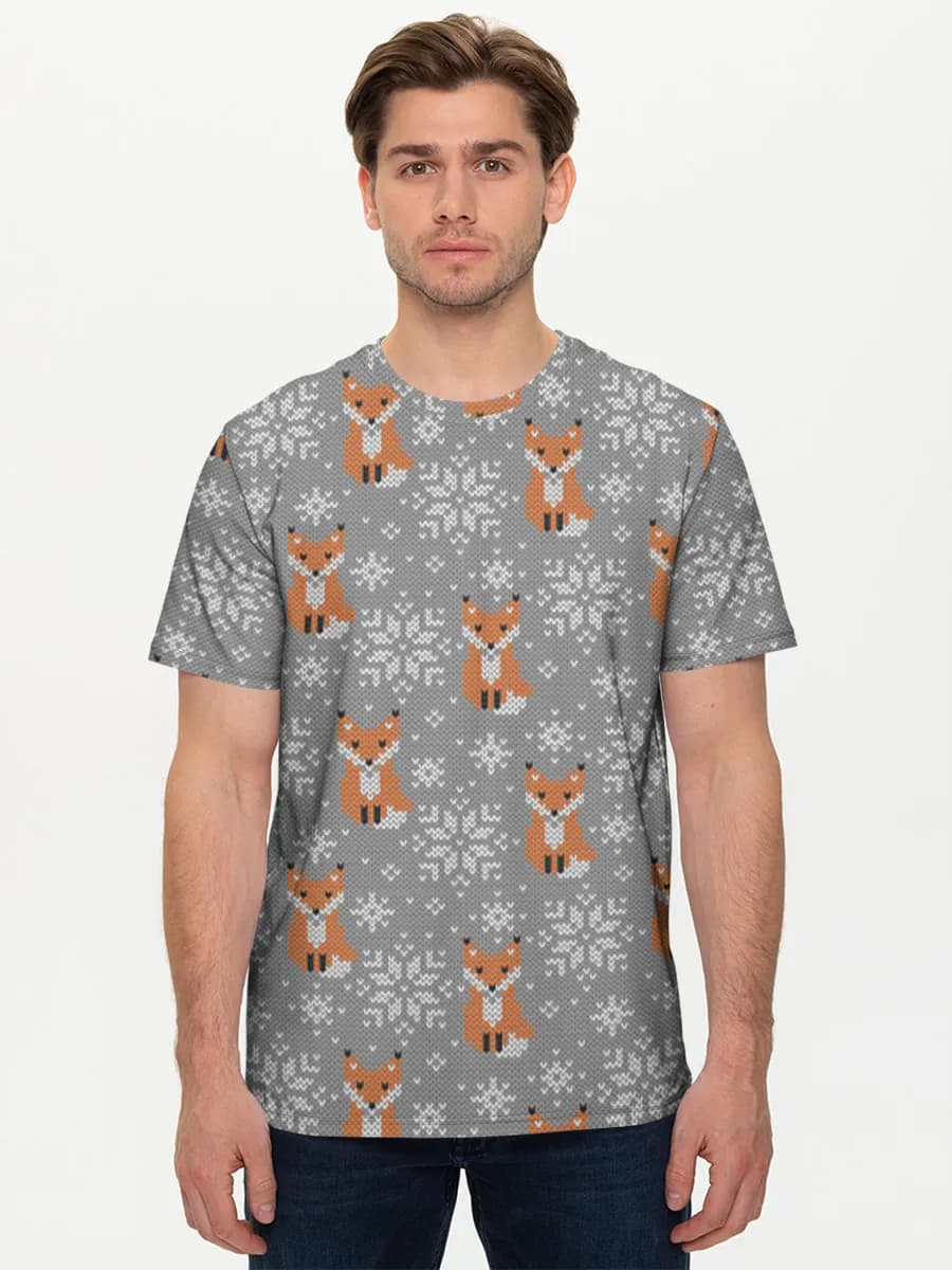 Men's basic cotton T-shirt