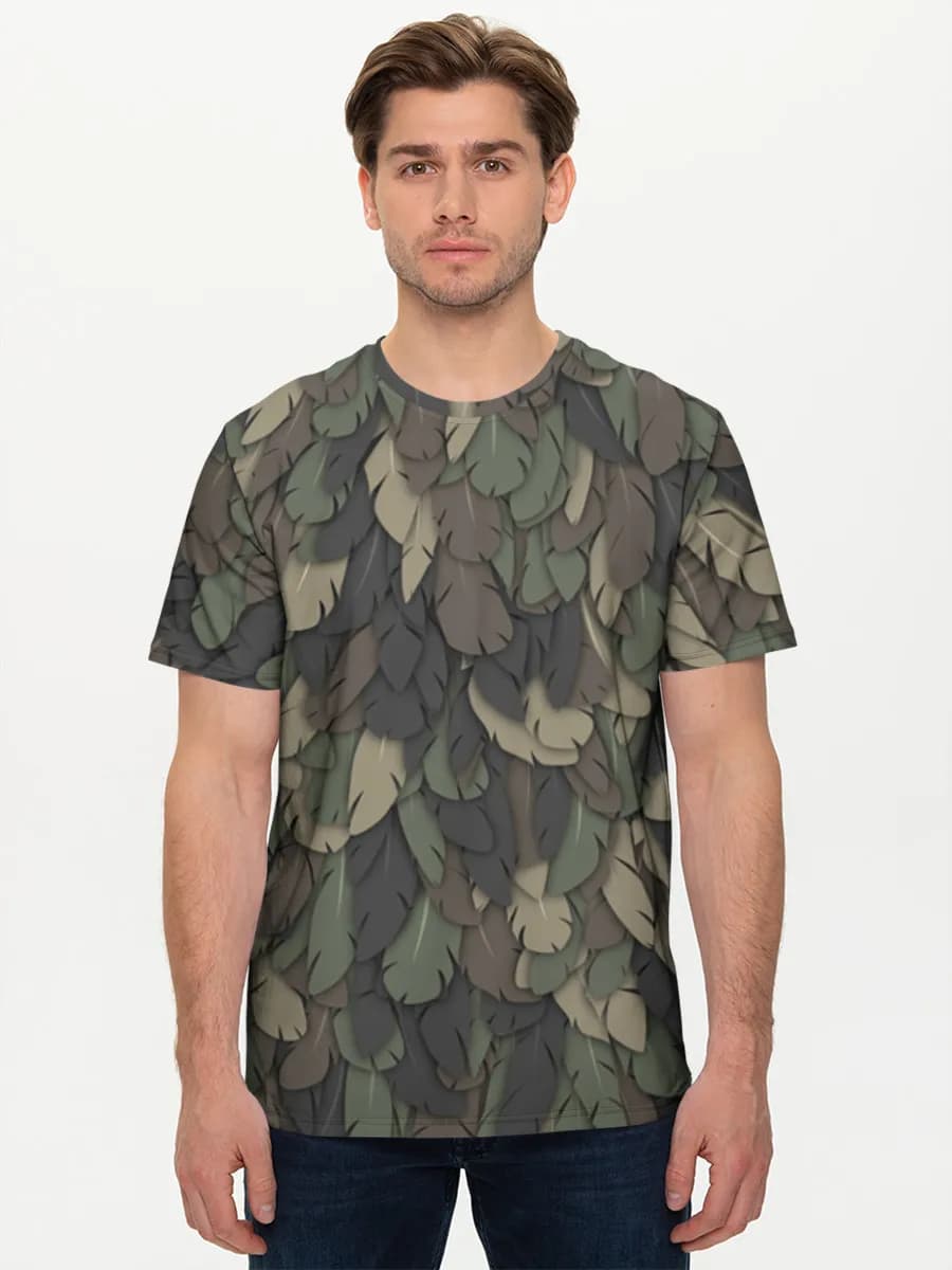Men's basic cotton T-shirt