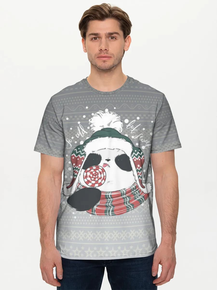 Men's basic cotton T-shirt