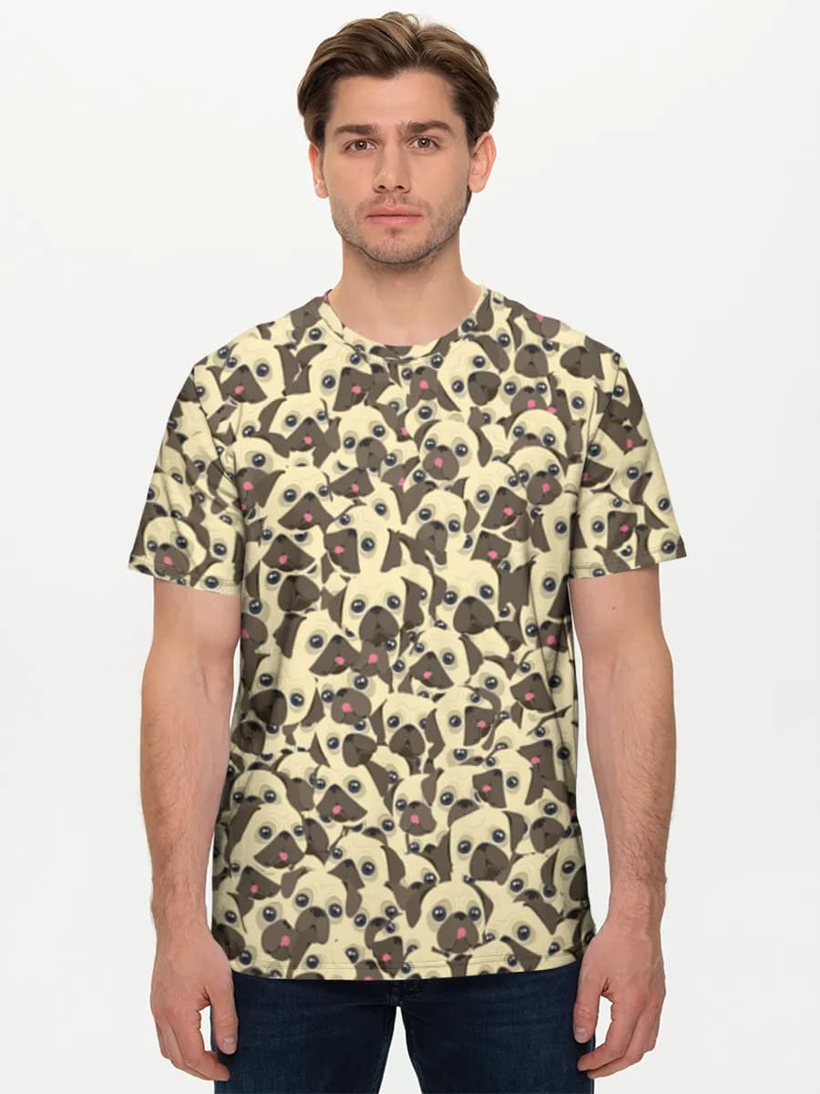 Men's basic cotton T-shirt