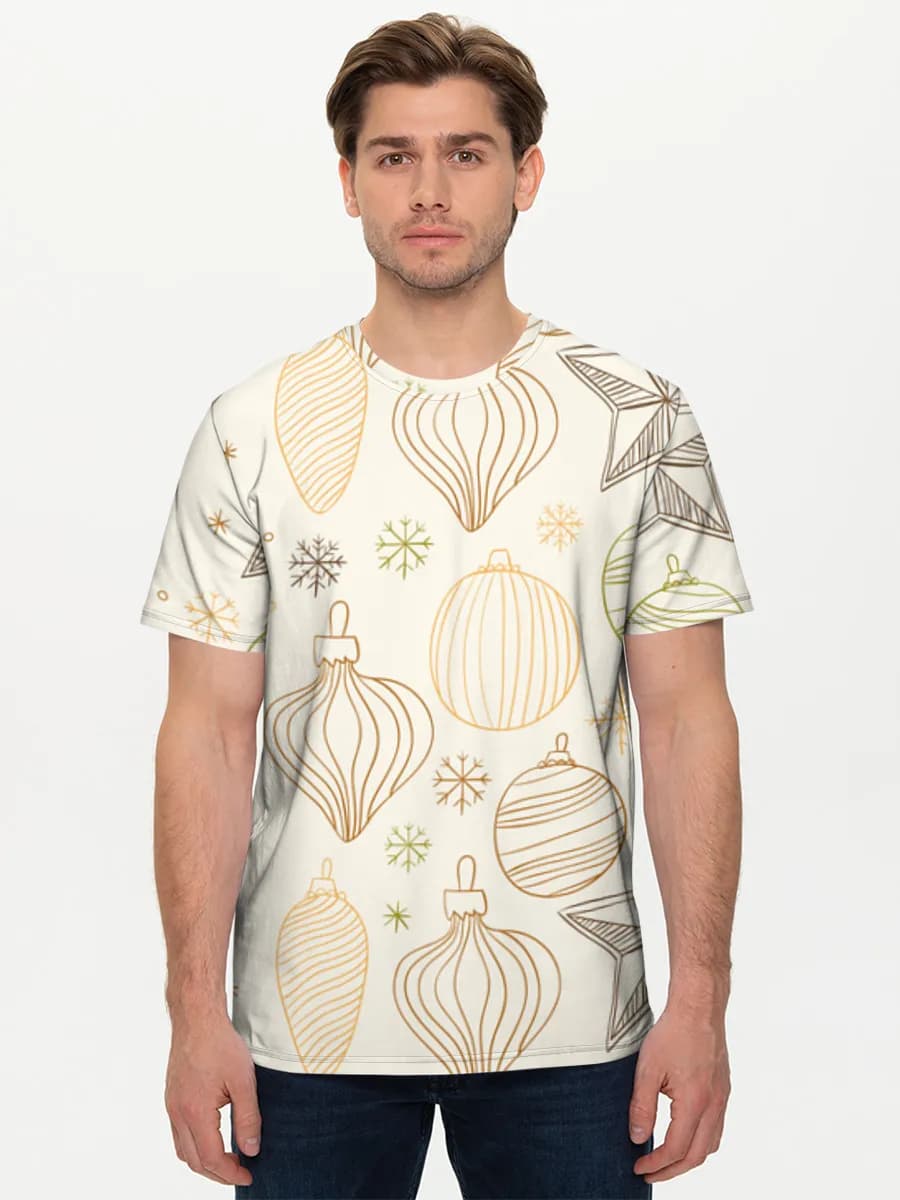 Men's basic cotton T-shirt