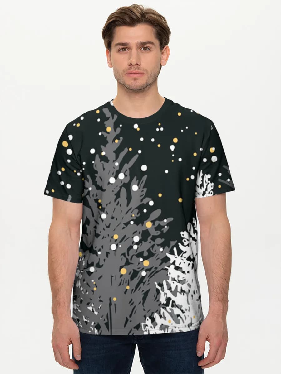 Men's basic cotton T-shirt