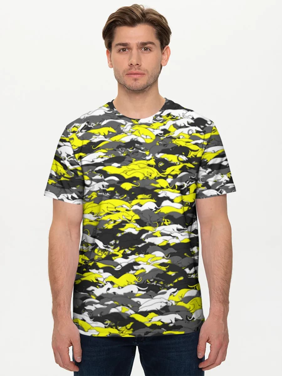 Men's basic cotton T-shirt