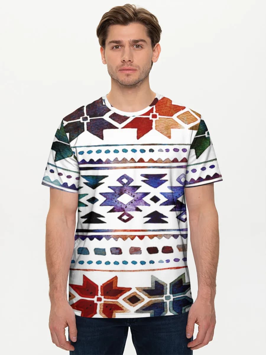 Men's basic cotton T-shirt