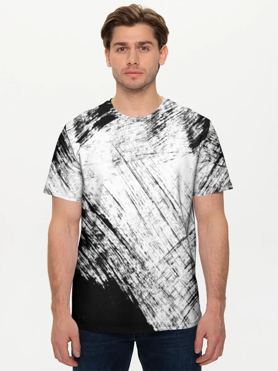 Men's basic cotton T-shirt