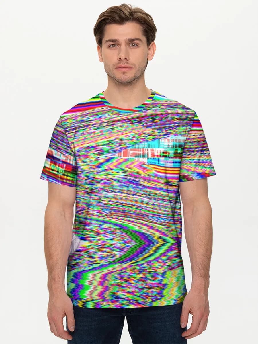 Men's basic cotton T-shirt
