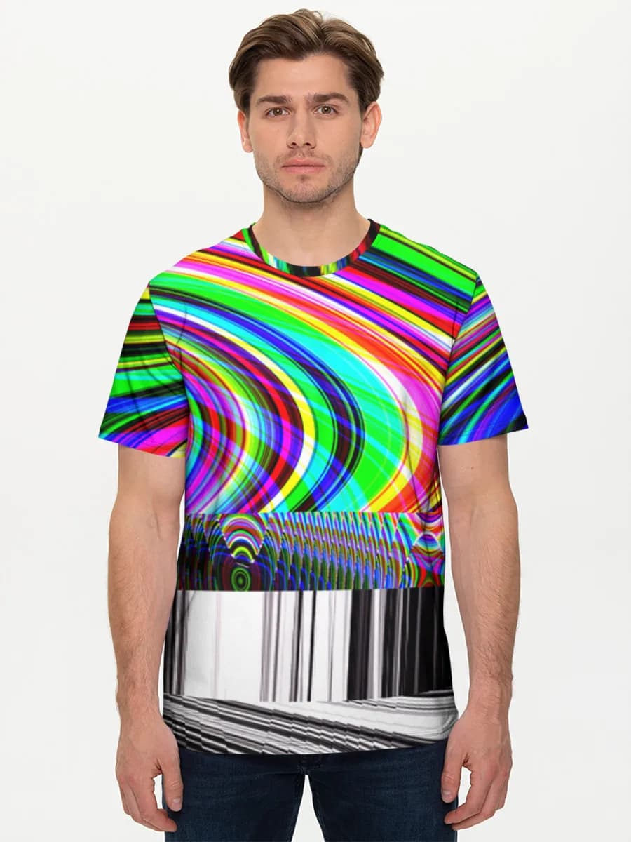 Men's basic cotton T-shirt