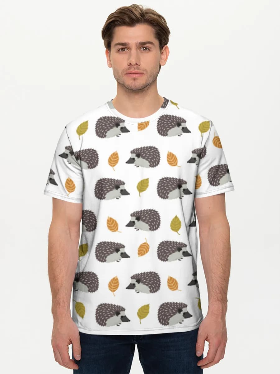 Men's basic cotton T-shirt