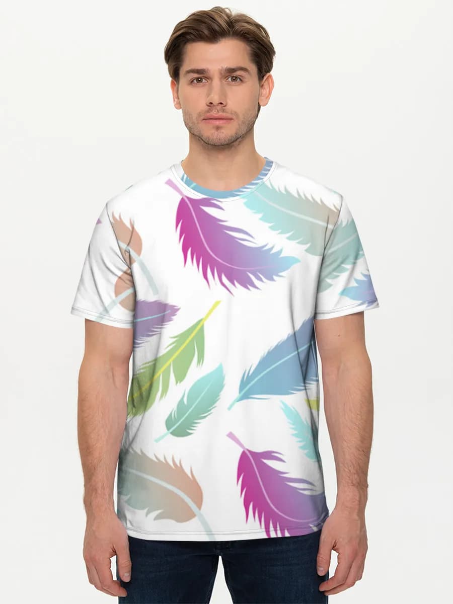 Men's basic cotton T-shirt
