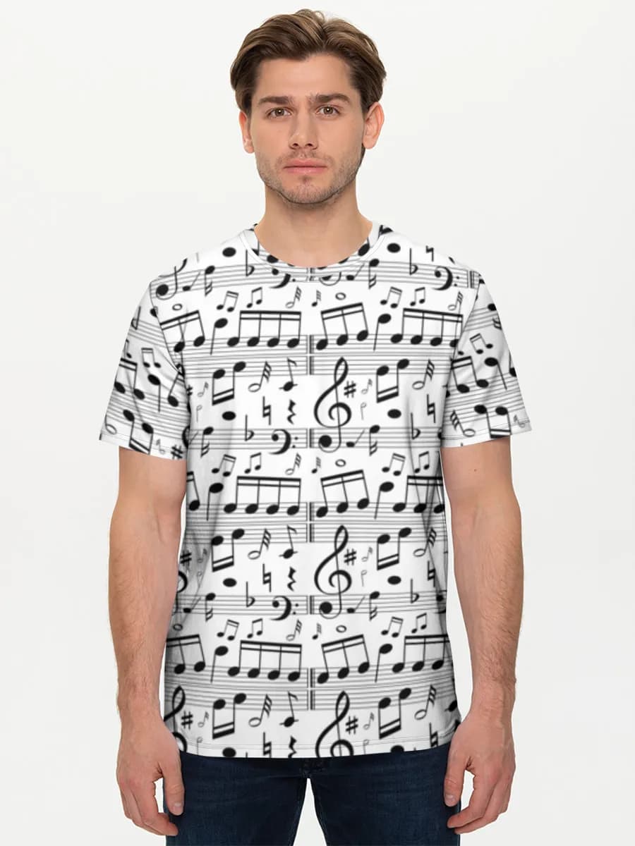 Men's basic cotton T-shirt