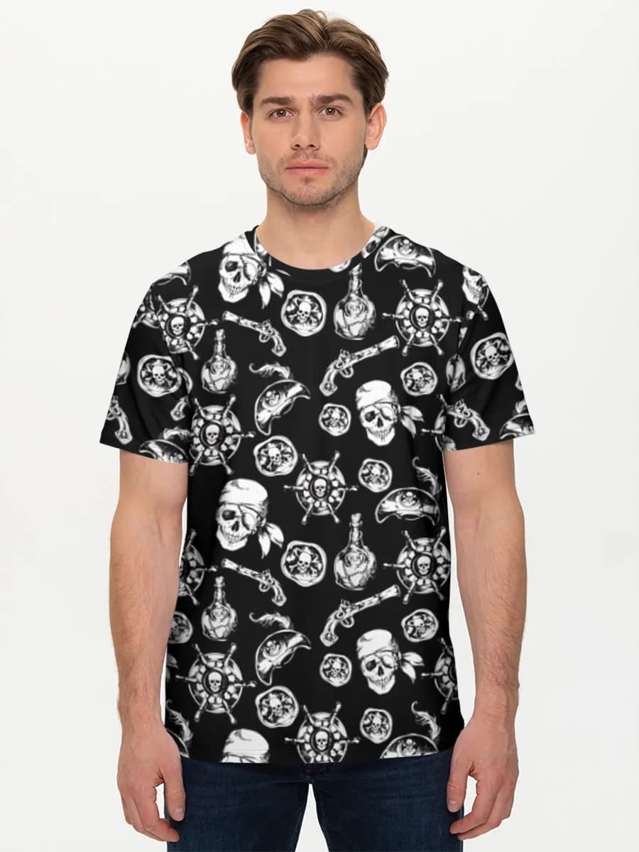Men's basic cotton T-shirt