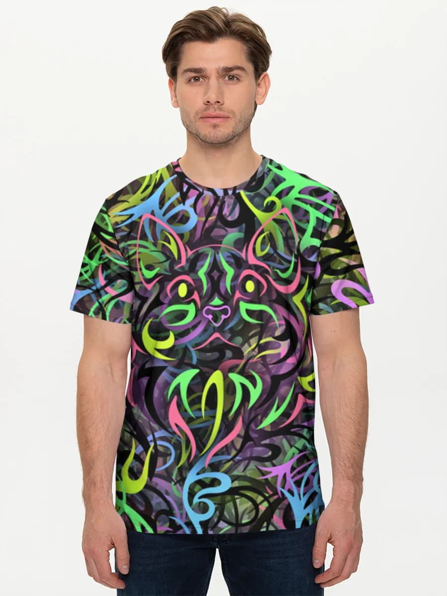 Men's basic cotton T-shirt