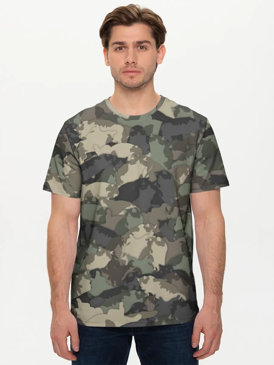 Men's basic cotton T-shirt
