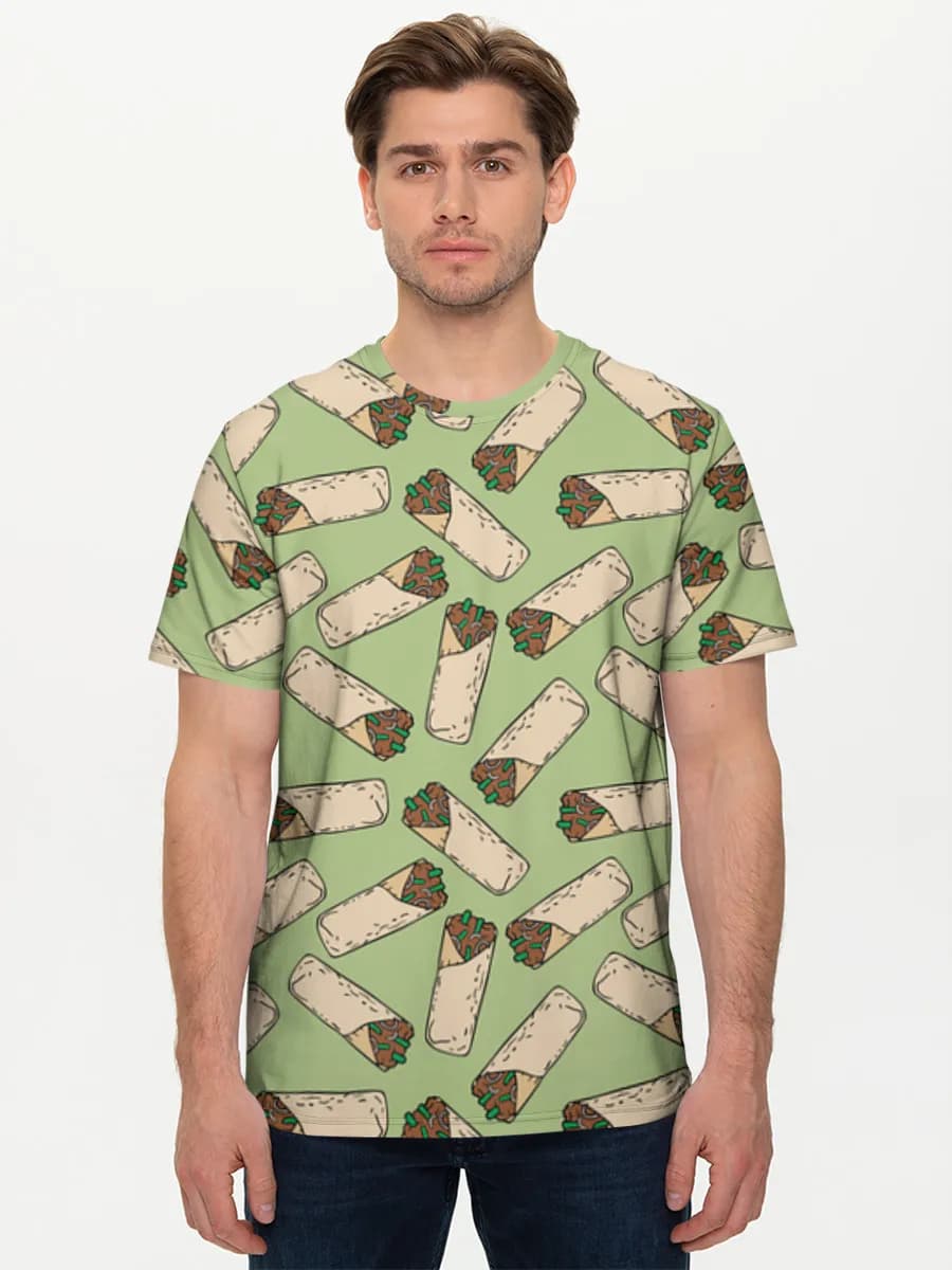 Men's basic cotton T-shirt