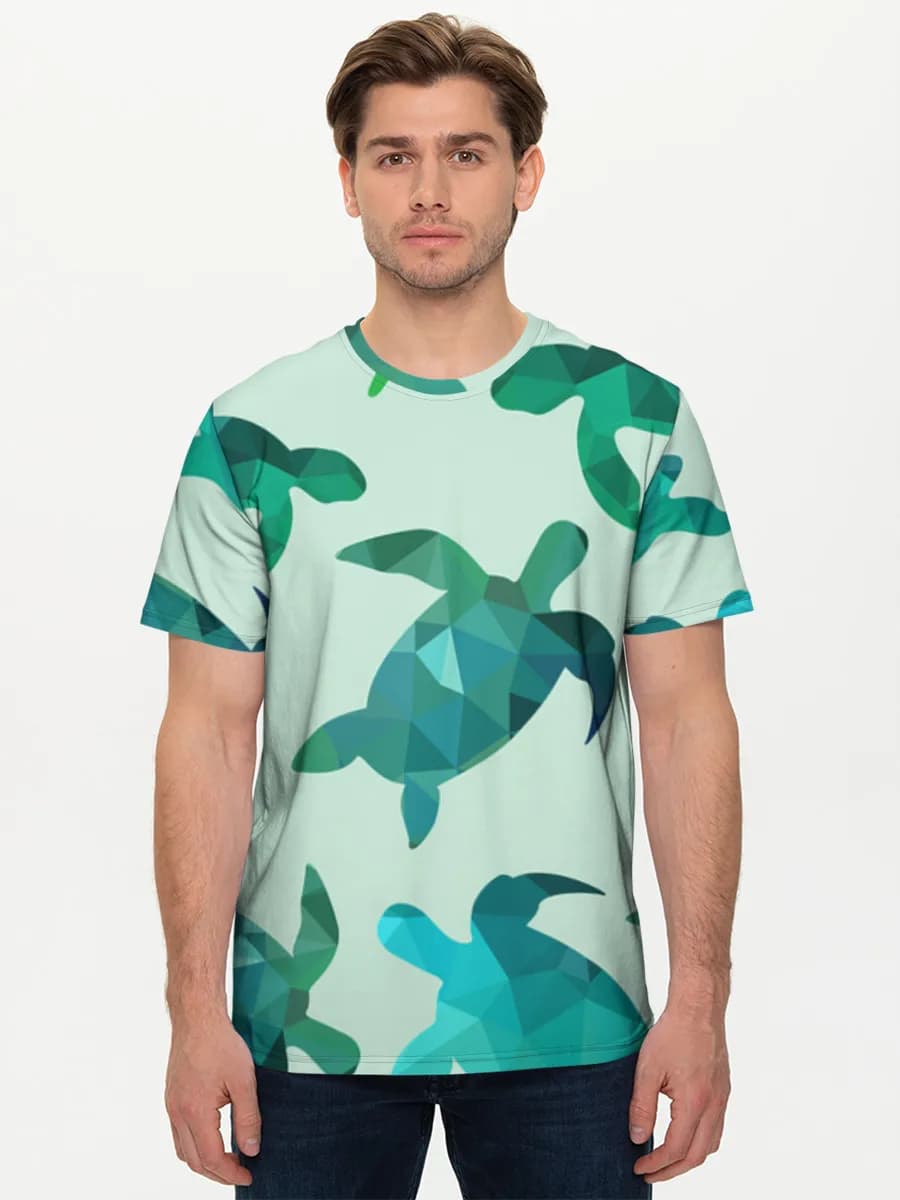 Men's basic cotton T-shirt