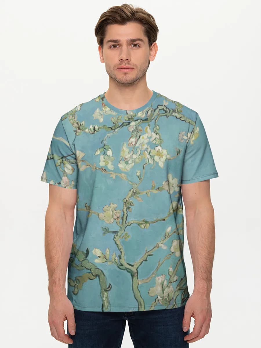Men's basic cotton T-shirt