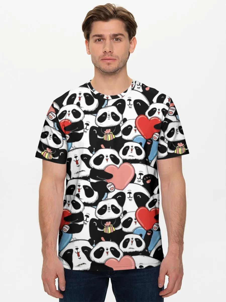 Men's basic cotton T-shirt