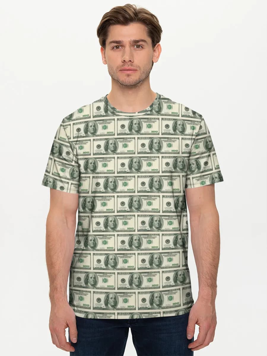 Hundred Dollar Bill Collage