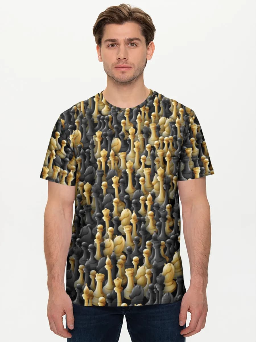 Men's basic cotton T-shirt