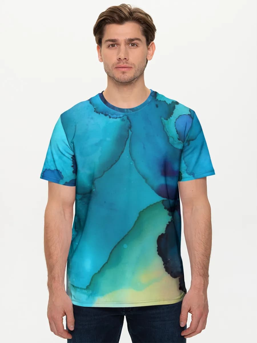 Men's basic cotton T-shirt