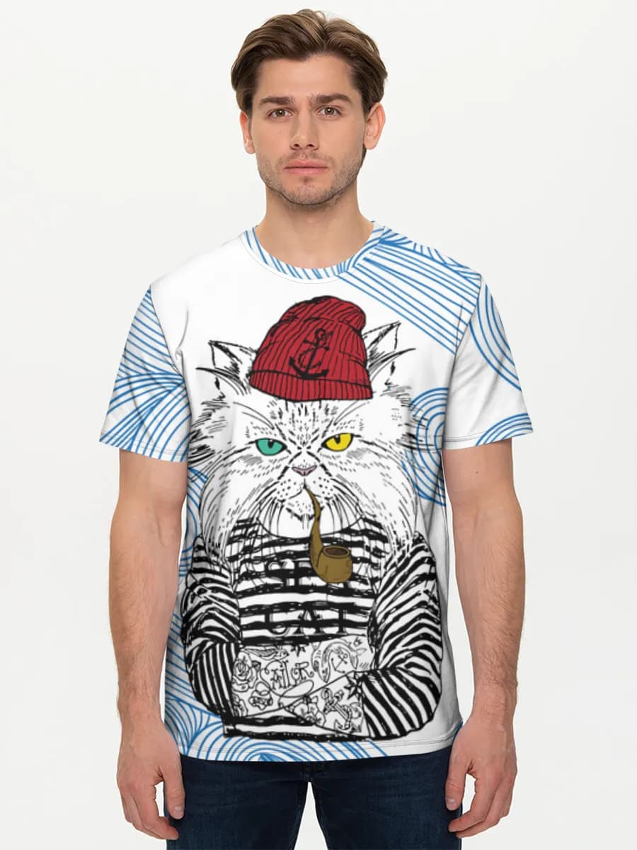 Men's basic cotton T-shirt