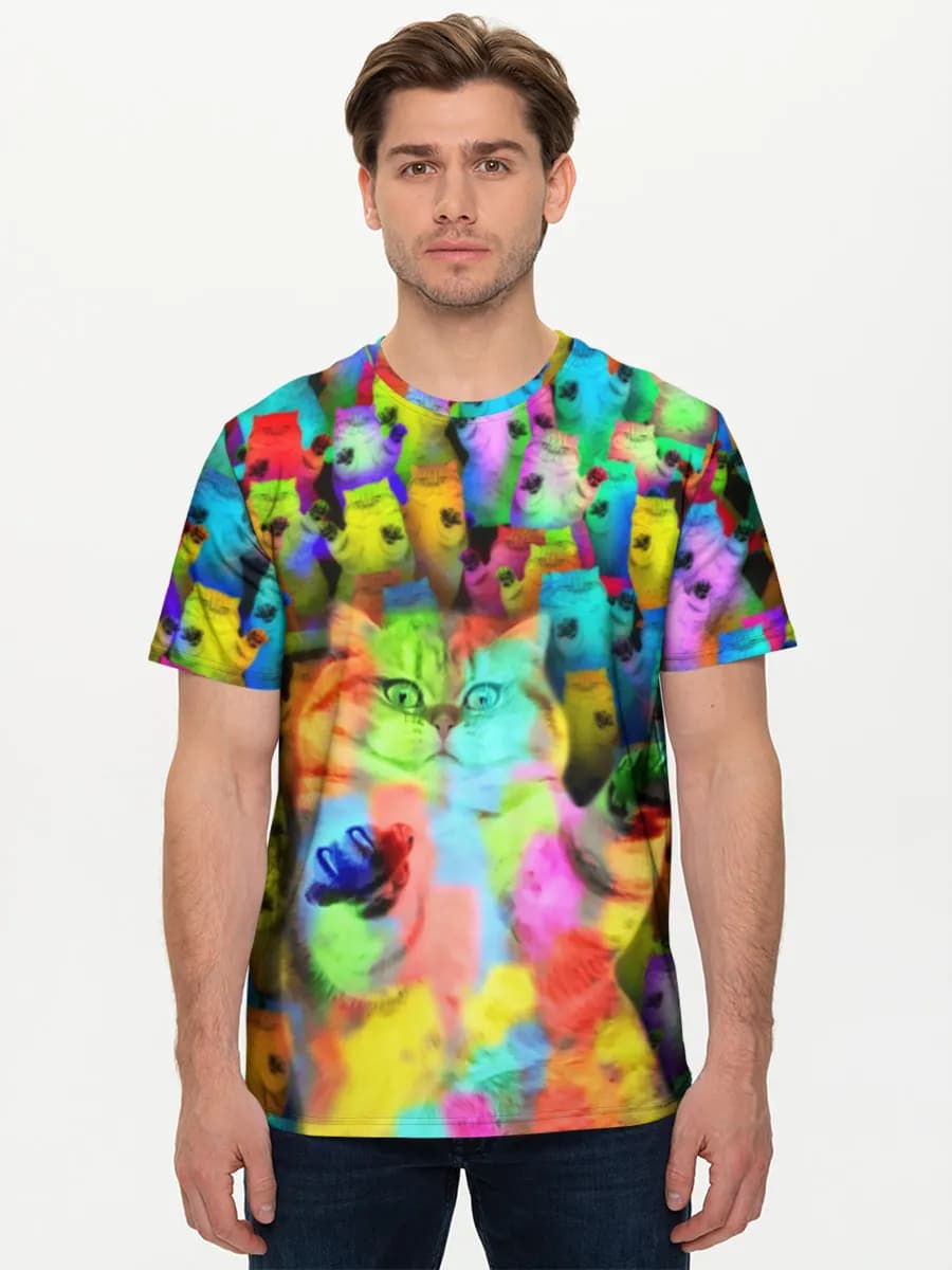 Men's basic cotton T-shirt
