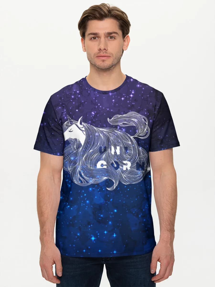 Men's basic cotton T-shirt