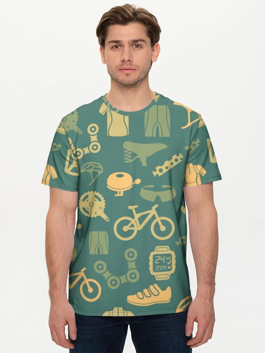 Men's basic cotton T-shirt
