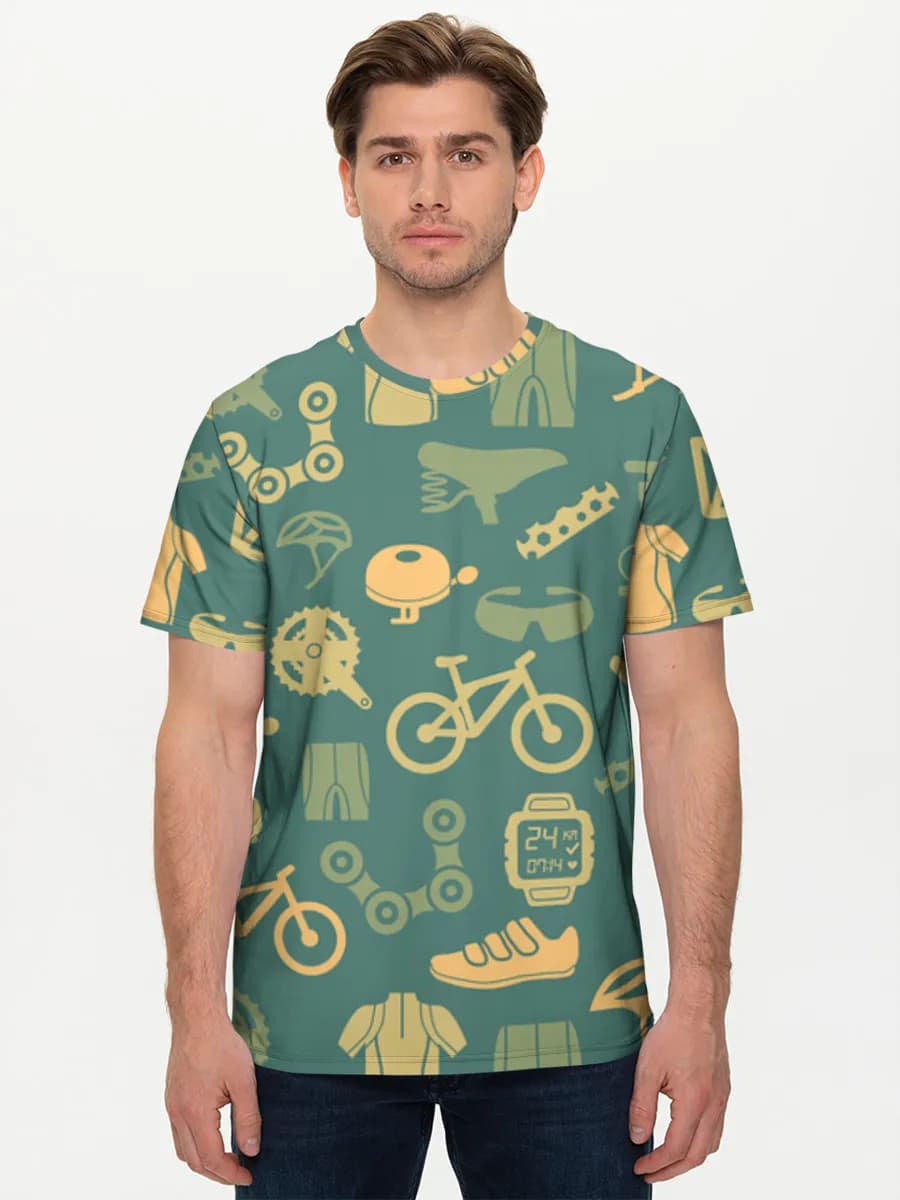 Men's basic cotton T-shirt