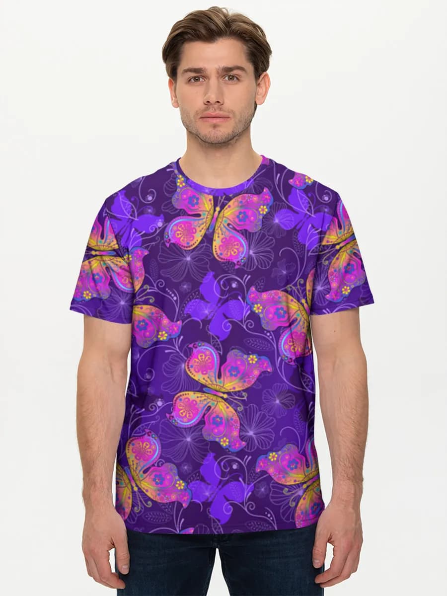 Men's basic cotton T-shirt