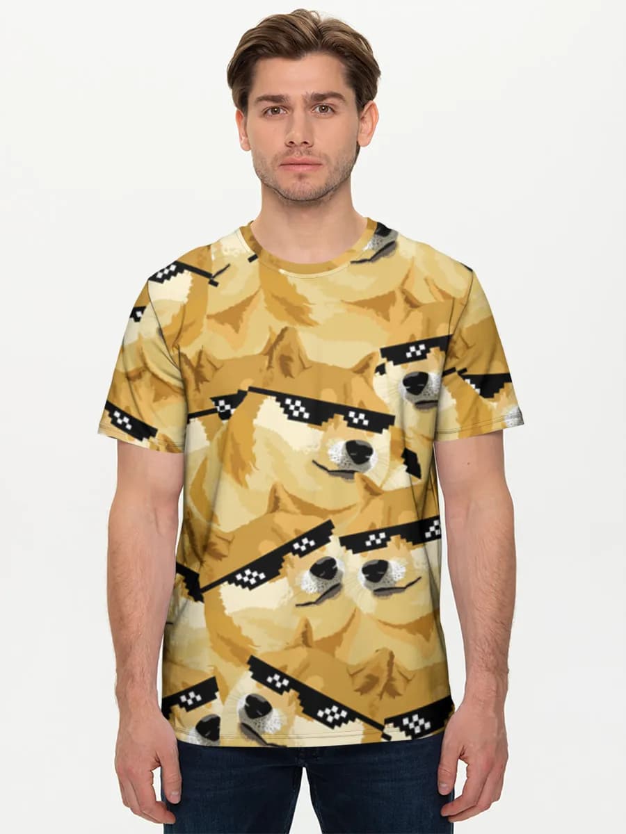 Men's basic cotton T-shirt