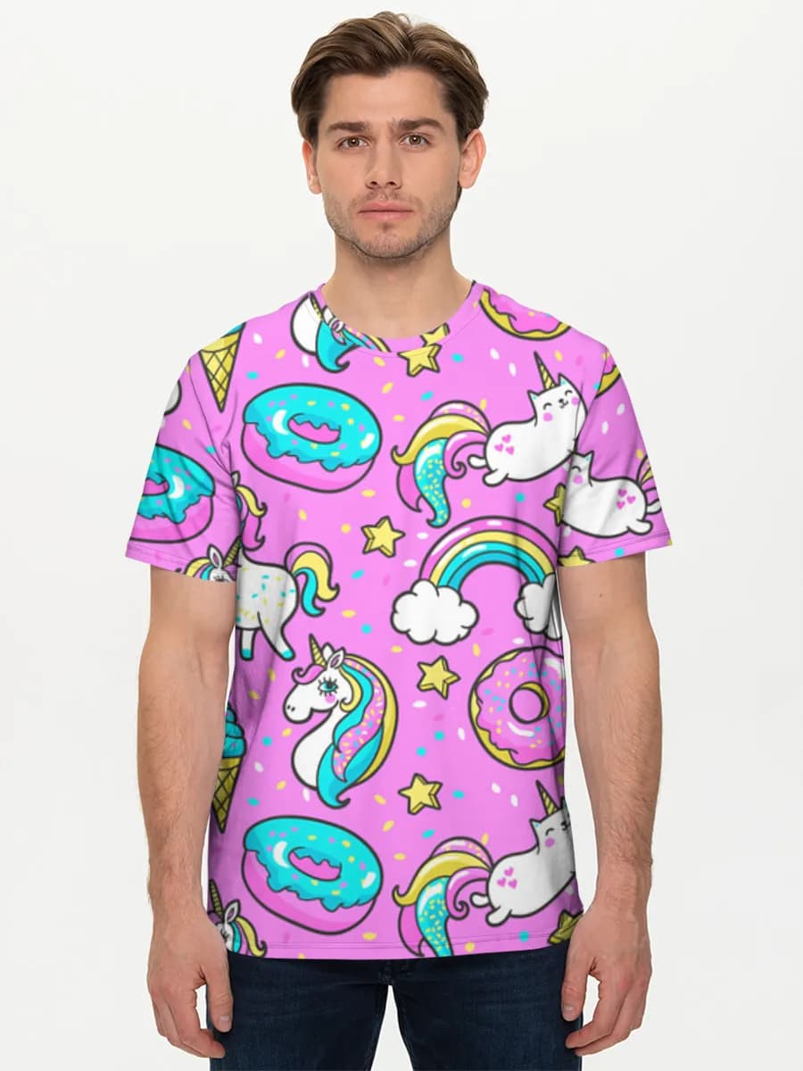 Men's basic cotton T-shirt