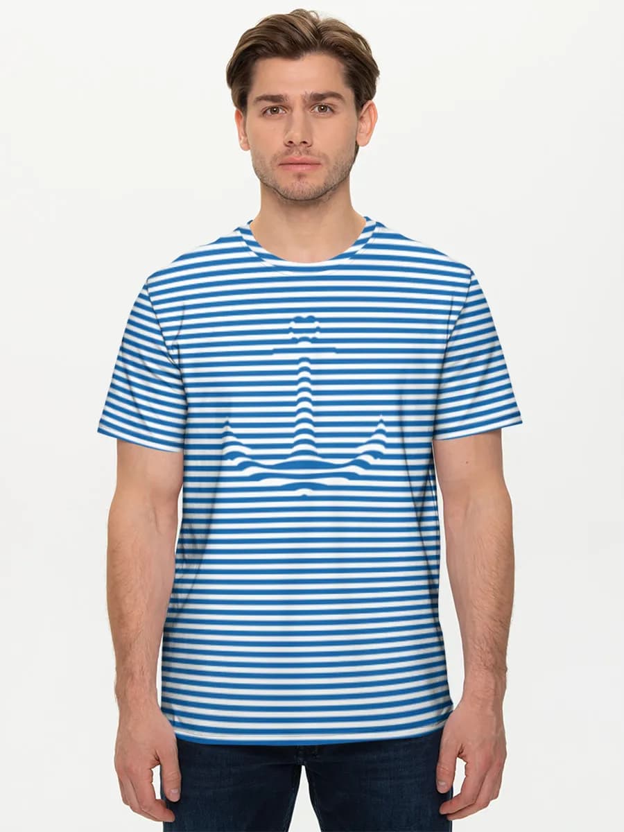 Men's basic cotton T-shirt