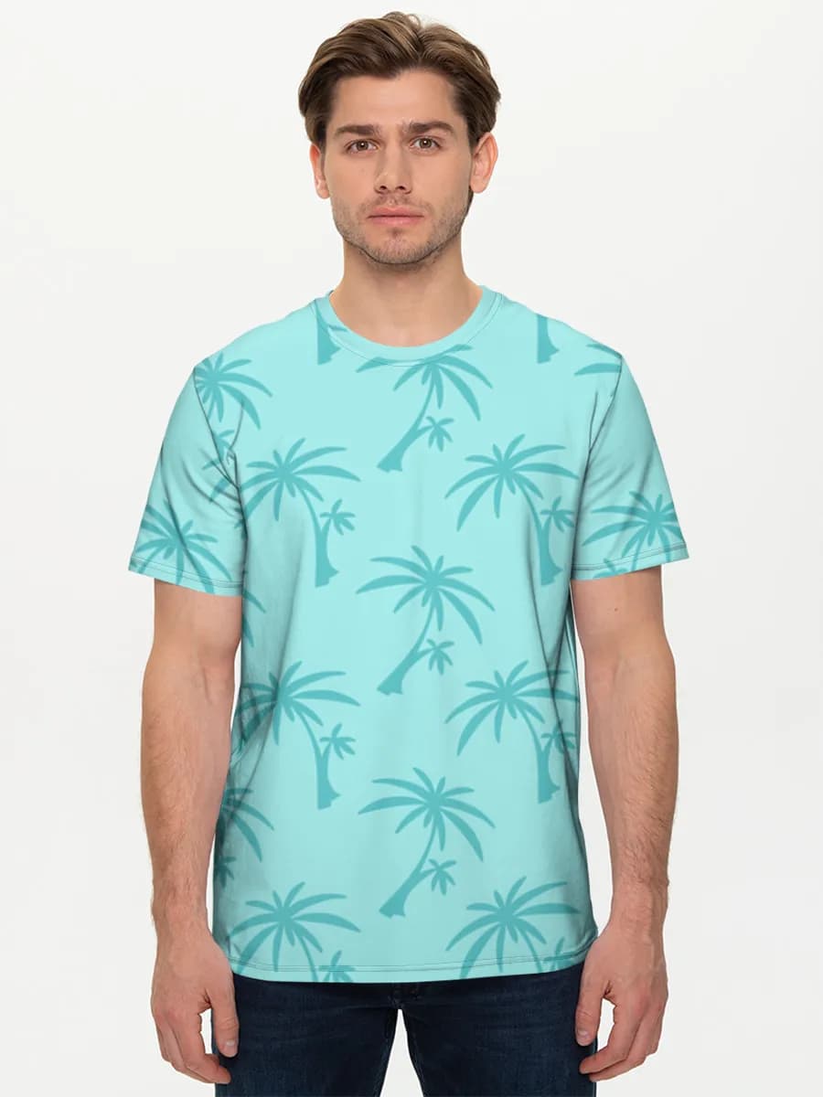 Men's basic cotton T-shirt