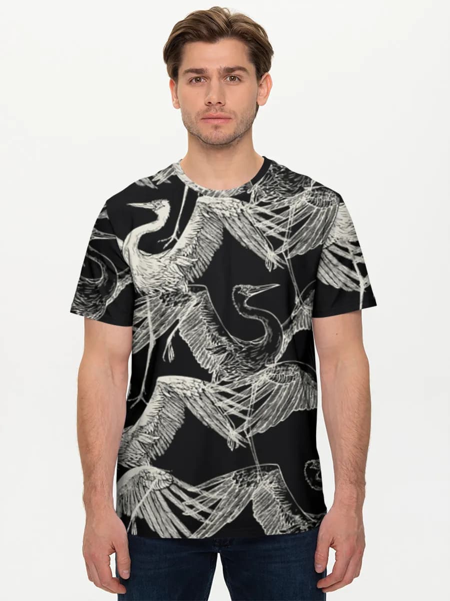 Men's basic cotton T-shirt