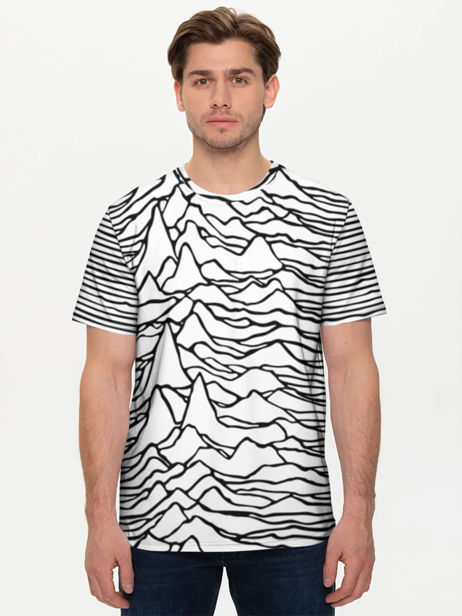 Men's basic cotton T-shirt