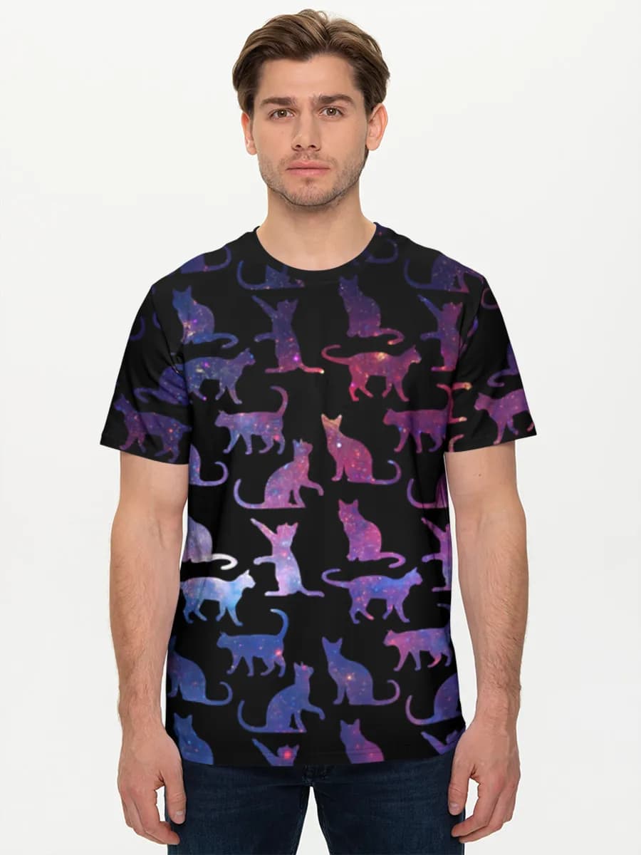 Men's basic cotton T-shirt