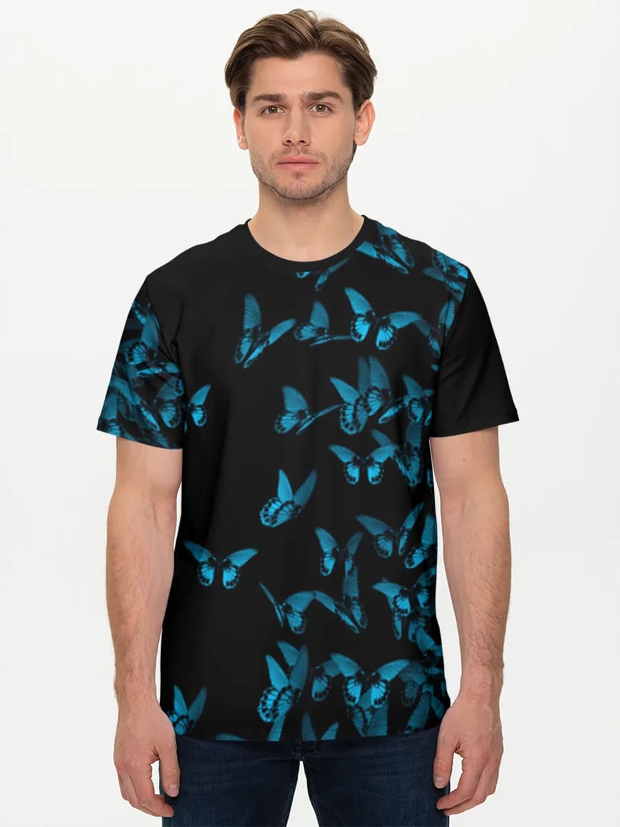 Men's basic cotton T-shirt