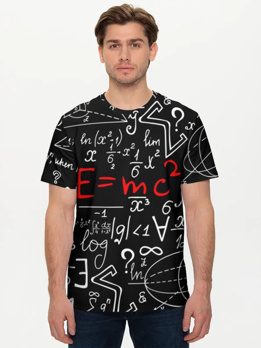 Men's basic cotton T-shirt