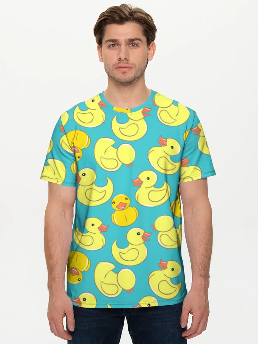 Men's basic cotton T-shirt