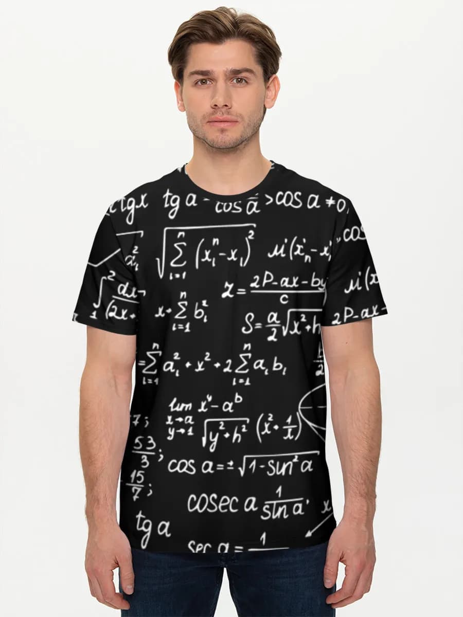 Men's basic cotton T-shirt