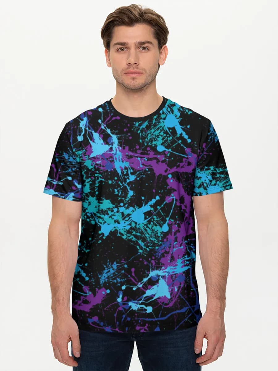 Men's basic cotton T-shirt