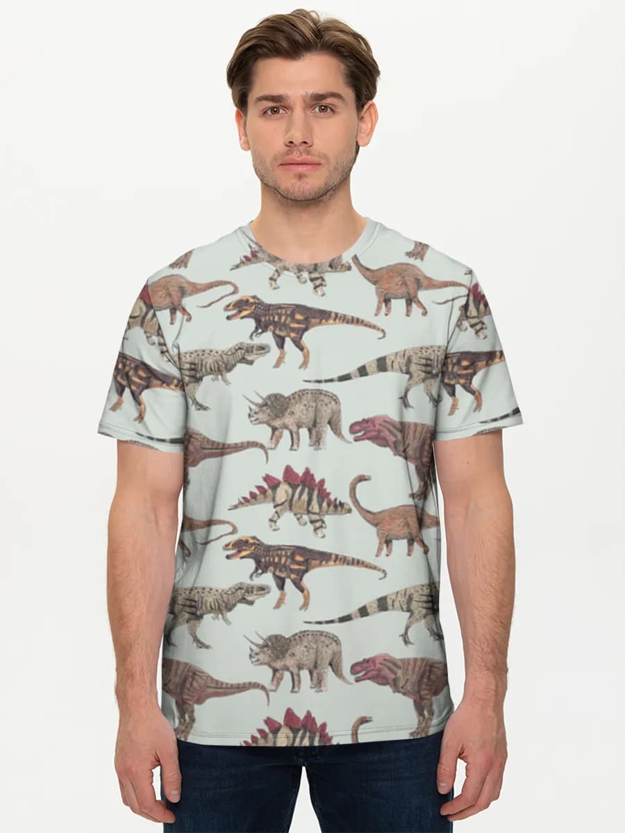 Men's basic cotton T-shirt
