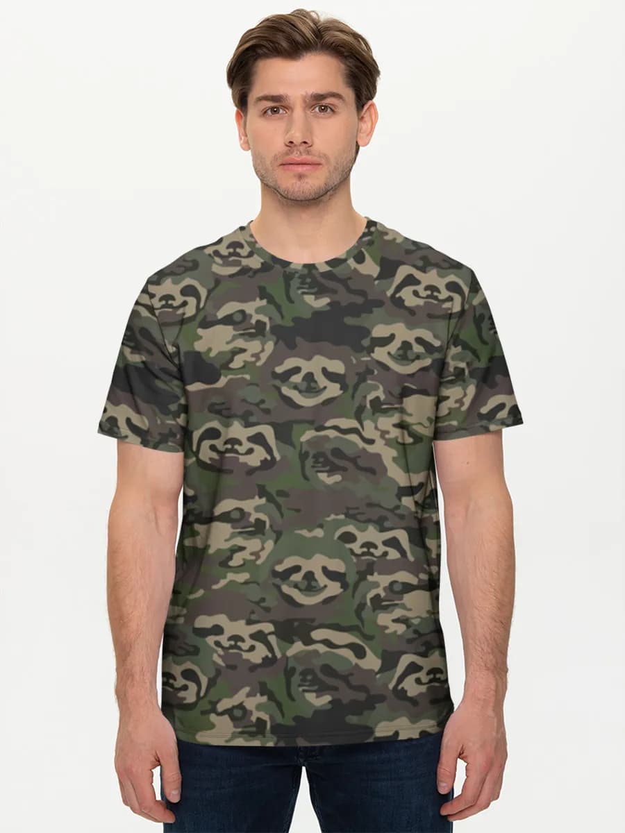 Men's basic cotton T-shirt