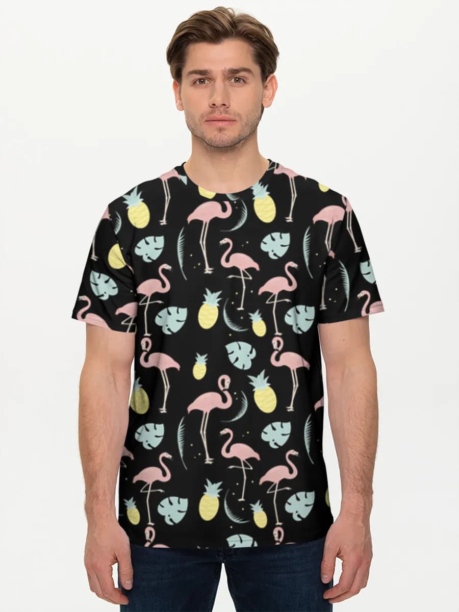 Men's basic cotton T-shirt