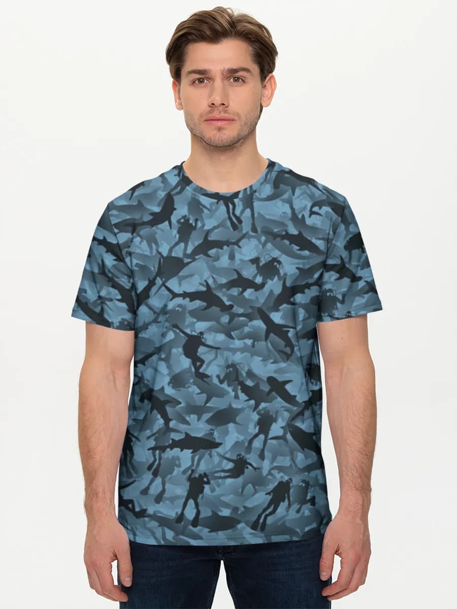 Men's basic cotton T-shirt