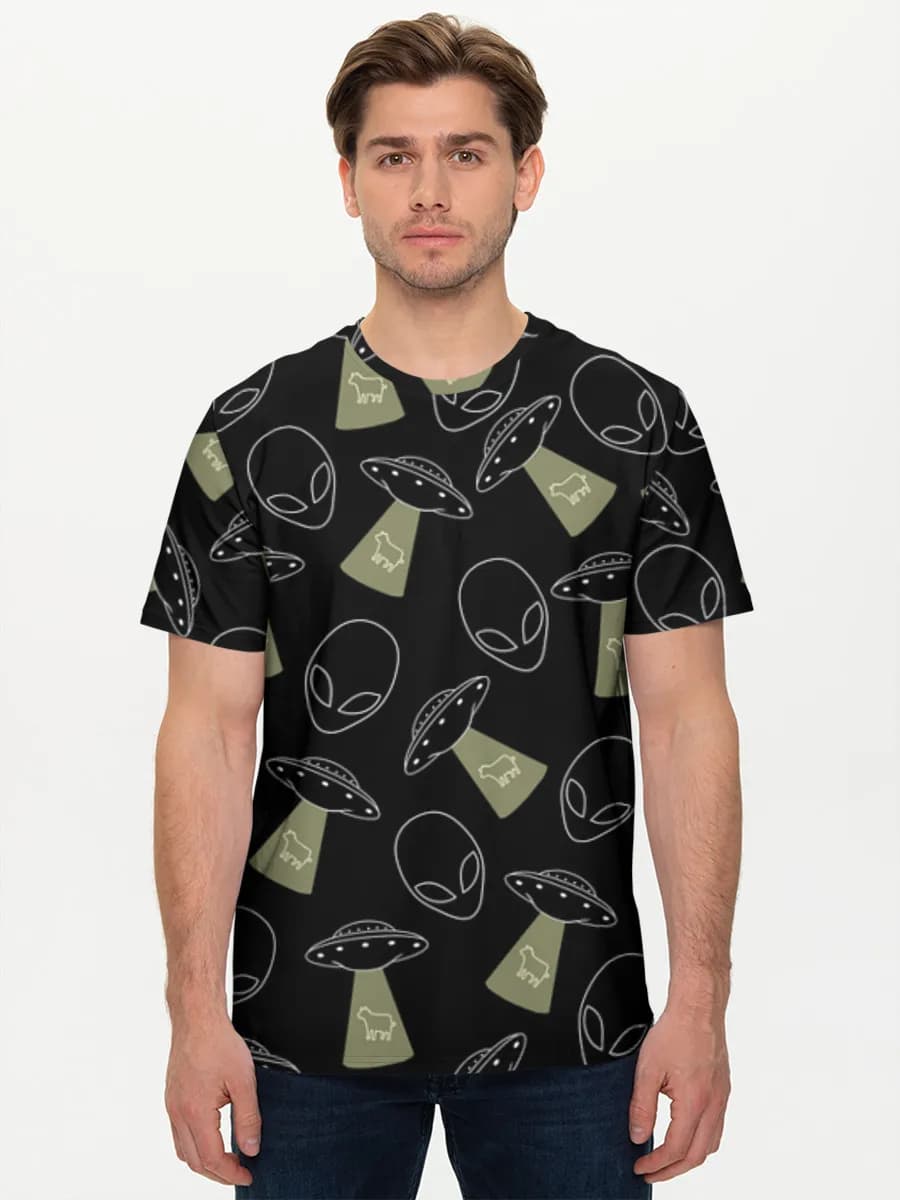 Men's basic cotton T-shirt