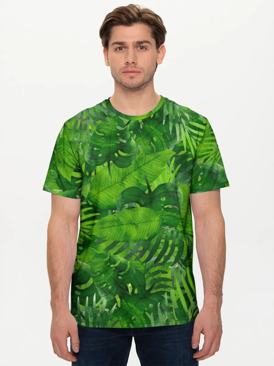 Men's basic cotton T-shirt