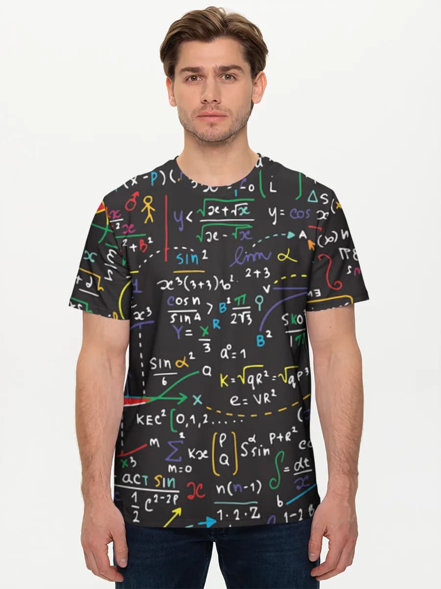 Men's basic cotton T-shirt
