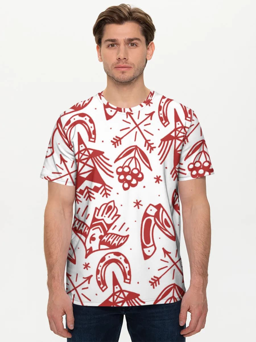 Men's basic cotton T-shirt